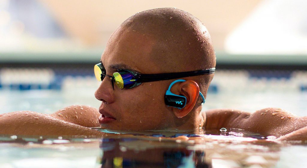Swimbuds Sport Waterproof Headphones and MP3 Player