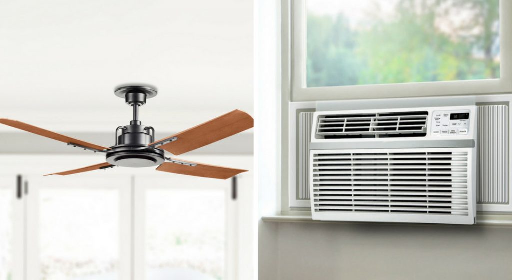 Benefits of Using a Ceiling Fan Over an AC Unit