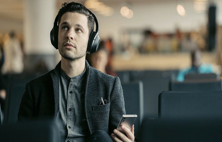 Best Fitting Over-Ear Headphones Sony Premium Hi-Res Stereo Headphones1