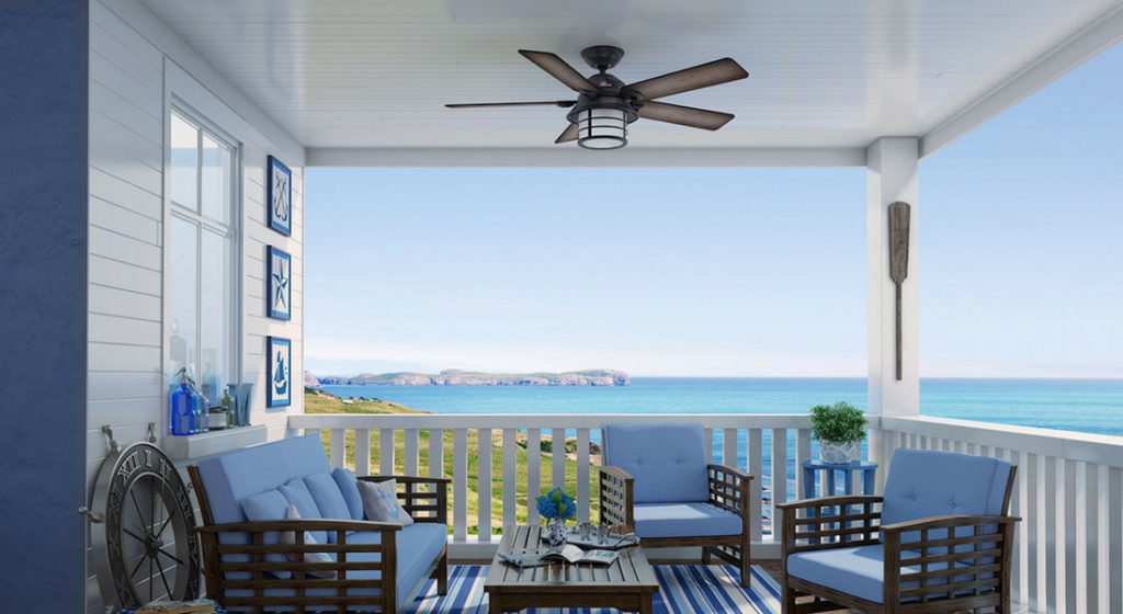 Best for the Money Hunter Key Biscayne Weathered Zinc Ceiling Fan