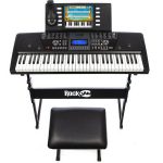 How Much Do Keyboard Pianos Cost - RockJam 61-Key Electronic Keyboard SuperKit