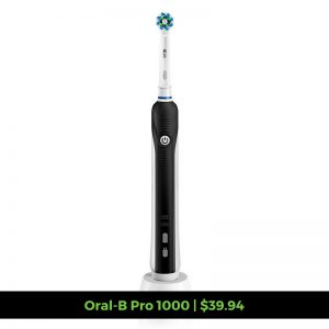 How Much Should You Pay for an Electric Toothbrush - Oral-B Pro 1000 - WITH TEXT