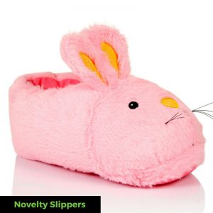 Novelty Slippers - WITH TEXT