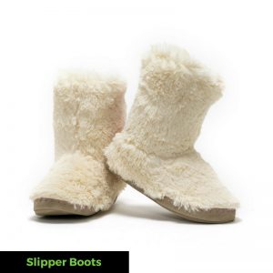 Slipper Boots - WITH TEXT