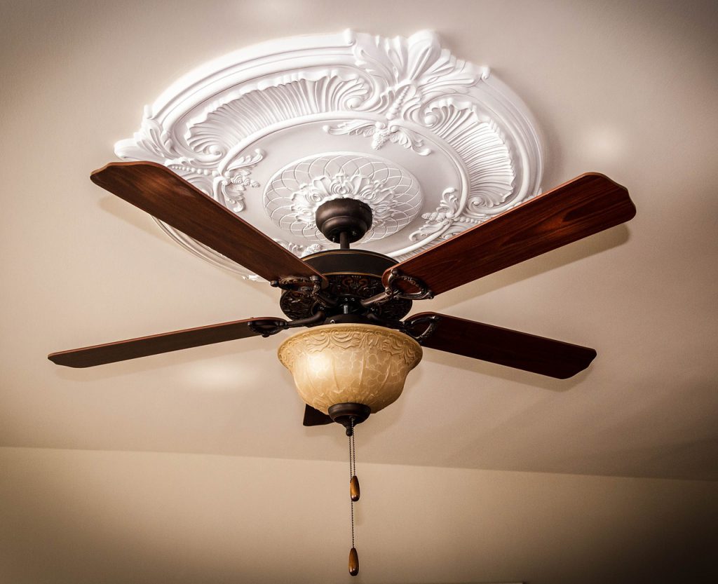 Types of Ceiling Fans - Chandelier