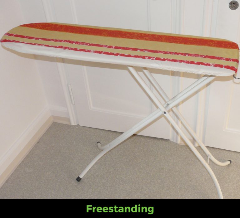 Types of Ironing Boards - Freestanding - WITH TEXT