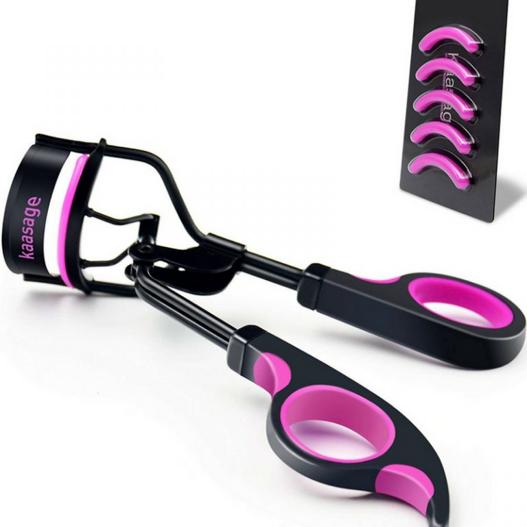 Best Eyelash Curler Review Kaasage Eyelash Curler with Advanced Silicone Pressure Pad