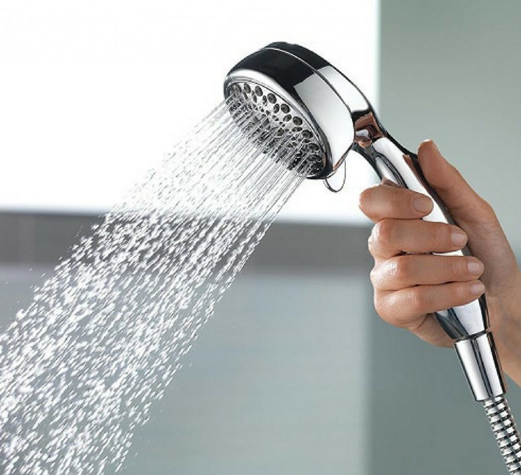 Best Overall Shower Head AquaDance Chrome Hand-Held Shower Head