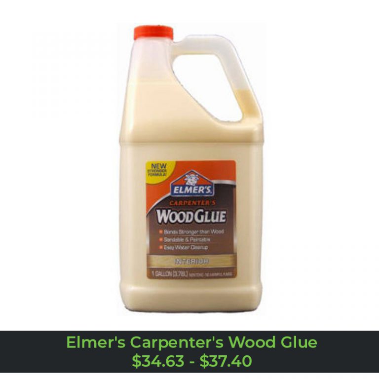 What is the Average Price for a Bottle of Wood Glue - Elmer's Carpenter's Wood Glue