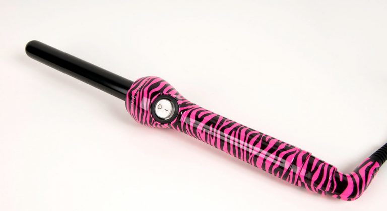 Best Curling Iron Review Jose Eber Pro Series Pink Zebra Curling Iron