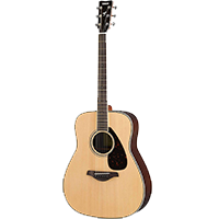Yamaha FG830 Solid Top Folk Guitar